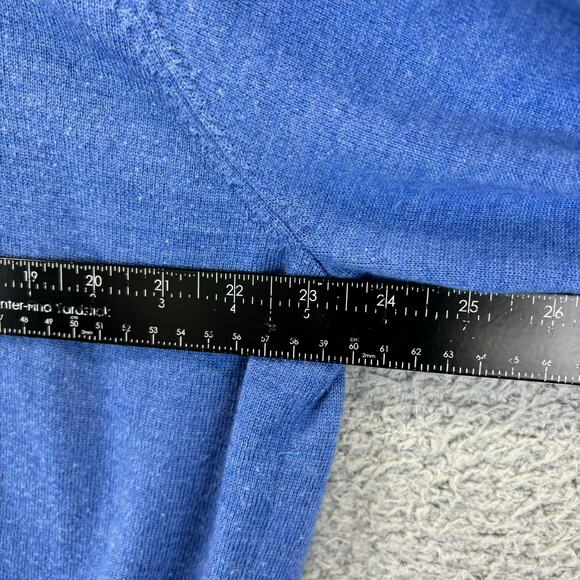 Peter Millar Sweater XL Blue Golf Silk Merino Wool Blend Classic Fit Crown Soft - Picture 7 of 10